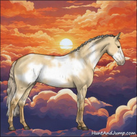 Horse Color:White Spotted Palomino Dun Frame 