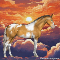 Horse Color:Gray Silver Amber Cream Champagne Tobiano Frame Appaloosa 