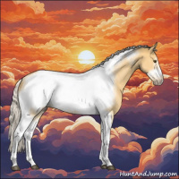 Horse Color:Silver Buckskin Dun Tobiano Frame Rabicano 