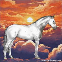 Horse Color:Grullo Splash Tobiano Frame 