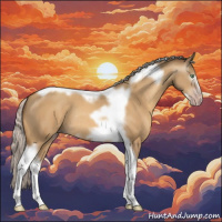 Horse Color:Gray Silver Amber Champagne Dun Tobiano Frame Rabicano 