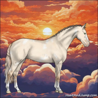 Horse Color:White Spotted Gold Champagne Dun Splash Frame Appaloosa 