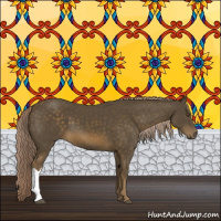 Horse Color:Chocolate Palomino 