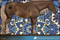 Horse Color:Chocolate Palomino 