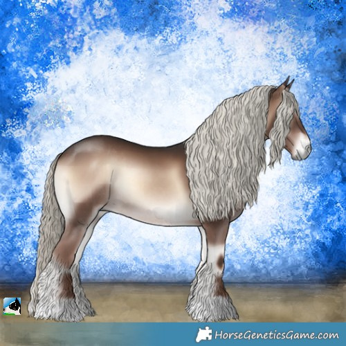 Horse Color:Liver Red Onyx Mushroom Rabicano 