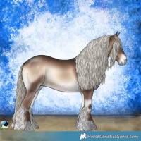 Horse Color:Liver Red Onyx Mushroom Rabicano