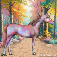 Horse Color:Nacre Watercolor Red Onyx 