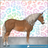 Horse Color:Chocolate Palomino 
