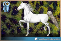Horse Color:Smoky Black Snowflake Varnish