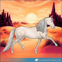 Horse Color:Gold Cream Champagne Pearl