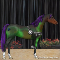 Horse Color:Painted Brown 
