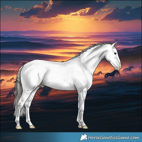 Horse Color:Liver Red Dun Appaloosa Brindle 