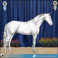 Horse Color:Smoky Creme Tobiano