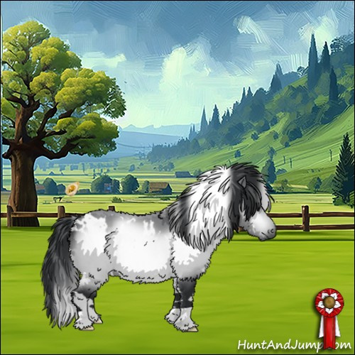 Horse Color:White Spotted Bay Chinchilla 