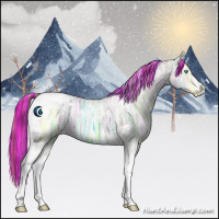 Horse Color:Painted Buckskin Ice Pearl Dun Tobiano 