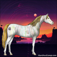 Horse Color:Painted Red Dun Ice Tobiano