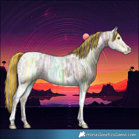 Horse Color:Painted Red Dun Ice Tobiano 