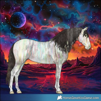 Horse Color:Bay Ice Tobiano  and Buckskin Ice Tobiano 