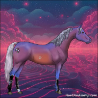 Horse Color:Watercolor Silver Bay