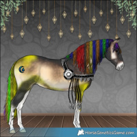 Horse Color:Painted Brown Onyx 