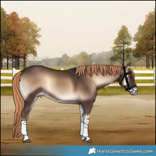 Horse Color:White Spotted Liver Red Onyx Tobiano Rabicano 