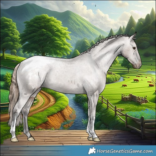 Horse Color:Liver Red Dun Appaloosa Brindle 