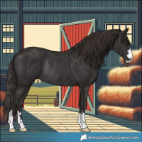 Horse Color:Liver Chestnut Rabicano 