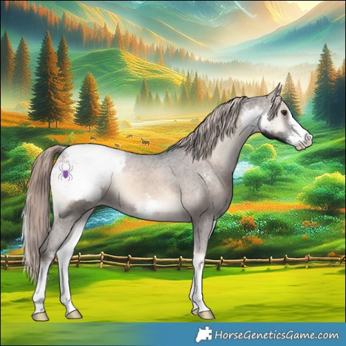 Horse Color:Liver Red Onyx Sabino Appaloosa 