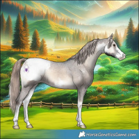 Horse Color:Liver Red Onyx Sabino Appaloosa 