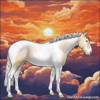 Horse Color:White Spotted Silver Buckskin Pearl Splash Tobiano Frame Rabicano 