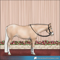 Horse Color:Silver Sable Champagne Pearl 