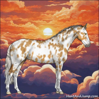 Horse Color:Gray White Spotted Silver Buckskin Dun Splash Appaloosa 