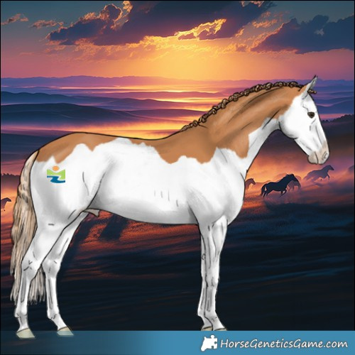 Horse Color:Chestnut Splash 