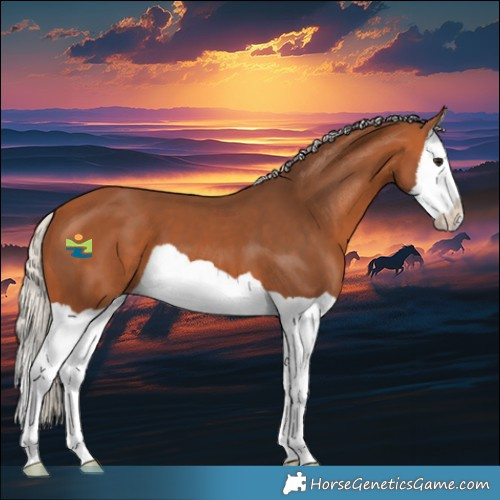 Horse Color:Silver Bay Splash 