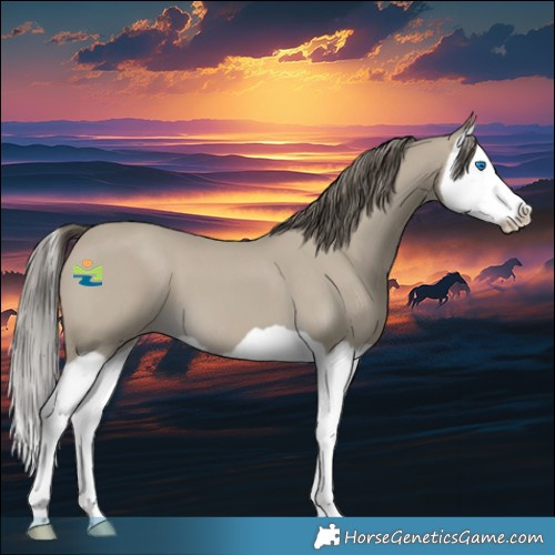 Horse Color:Classic Cream Champagne Splash 