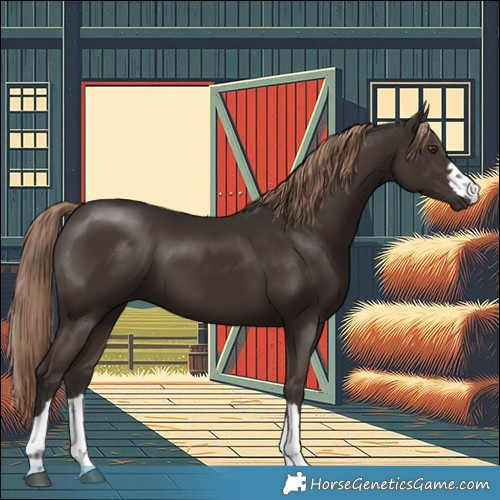 Horse Color:Liver Chestnut 