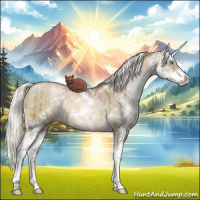 Horse Color:Liver Red Dun Pearl Mushroom Sabino Brindle