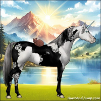 Horse Color:Void Platinum Liver Red Dun Pearl Tobiano 