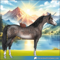 Horse Color:Platinum Brown