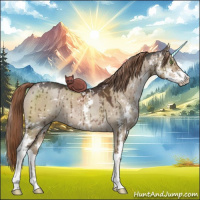 Horse Color:Liver Red Dun Sabino Brindle