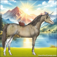 Horse Color:Chocolate Palomino Ice Dun Mushroom Sabino 