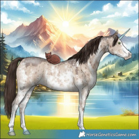 Horse Color:Liver Red Dun Sabino Brindle