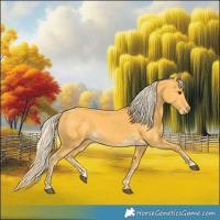 Horse Color:Palomino 