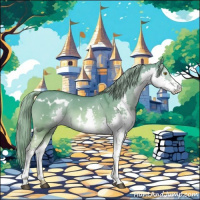 Horse Color:Watercolor White Spotted Chocolate Palomino Dun Splash Rabicano 