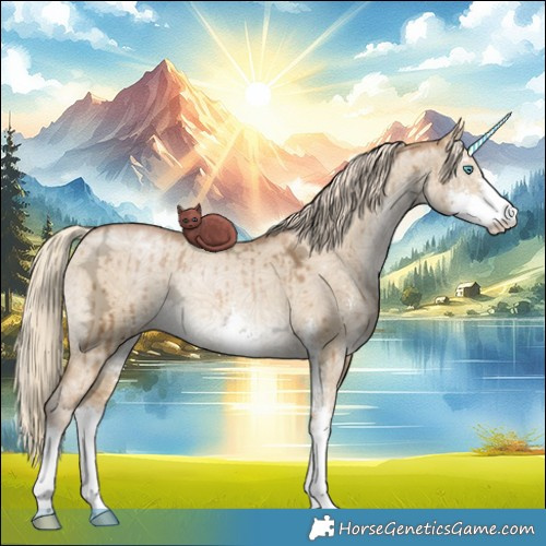 Horse Color:Liver Red Dun Ice Snowdrop Pearl Sabino Brindle 