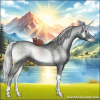 Horse Color:Silver Blue Onyx Chinchilla 