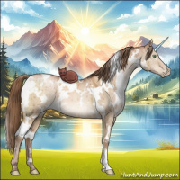 Horse Color:White Spotted Brown Pearl Dun Mushroom Brindle 