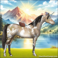 Horse Color:Gray White Spotted Brown Pearl Dun Mushroom Brindle 