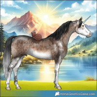 Horse Color:Brown Dun Mushroom Sabino Splash Brindle 