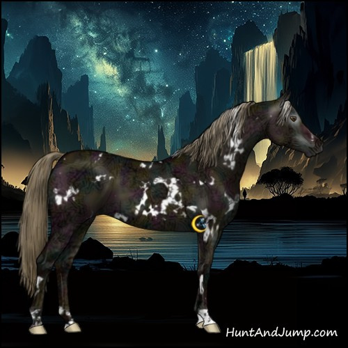 Horse Color:Gray White Spotted Midnight Liver Red Dun Ice Mushroom